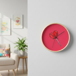 Reloj Lollipop Square Wall Clock