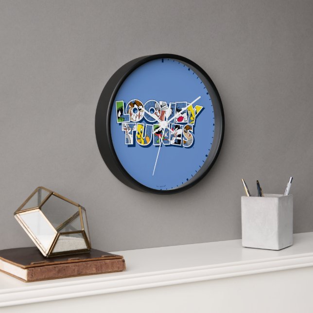 Reloj LOONEY TUNES™ Characters in Lettering (Oficina)