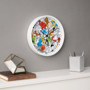 Reloj LOONEY TUNES™ Color Pop Pattern