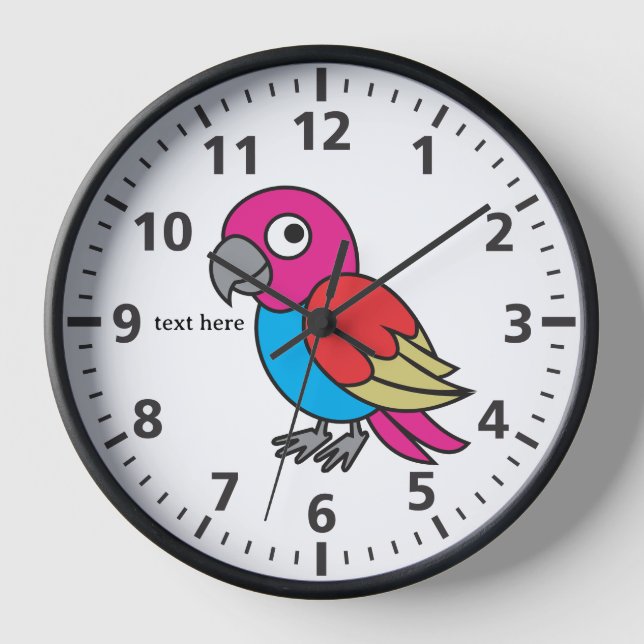 Reloj Loro personalizado (Anverso)