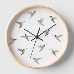 Reloj Los colibríes de Anna