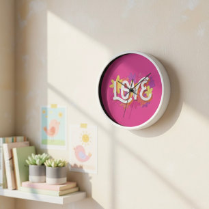 Reloj LOVE Clock