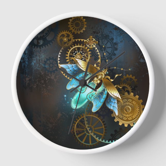 Reloj Luciérnaga de Steampunk (Anverso)