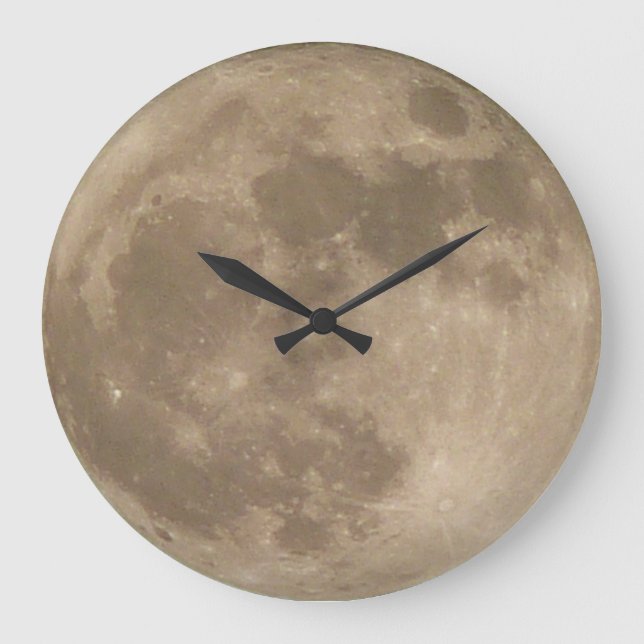 Reloj lunar Relojes de pared lunar Regalos decorat (Anverso)