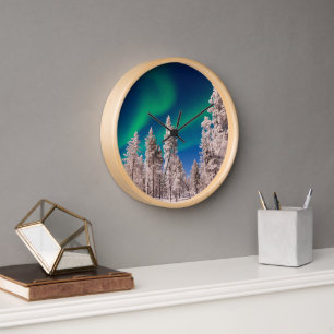 Reloj Luz boreal de invierno