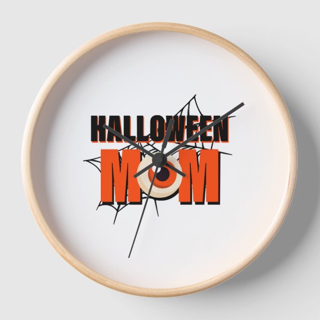Reloj Mamá de Halloween - Disfraz de Halloween (Anverso)