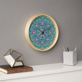 Reloj Mandala festiva de Boho