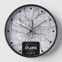 Mapa de la ciudad de Atlanta