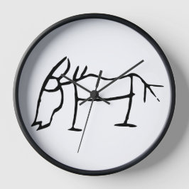 Reloj Maravilloso caballo-zodiaco chino #001-