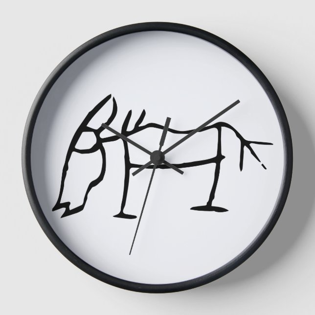 Reloj Maravilloso caballo-zodiaco chino #001- (Anverso)