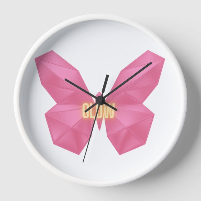 Reloj Mariposa resplandeciente 🦋  (Anverso)