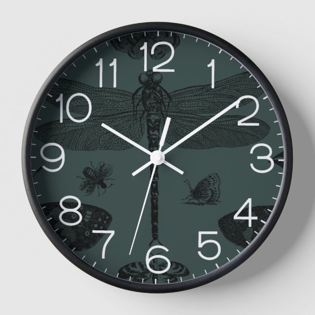 Reloj Mariposas de moda de moda de época Dragonfly Bee F (Anverso)