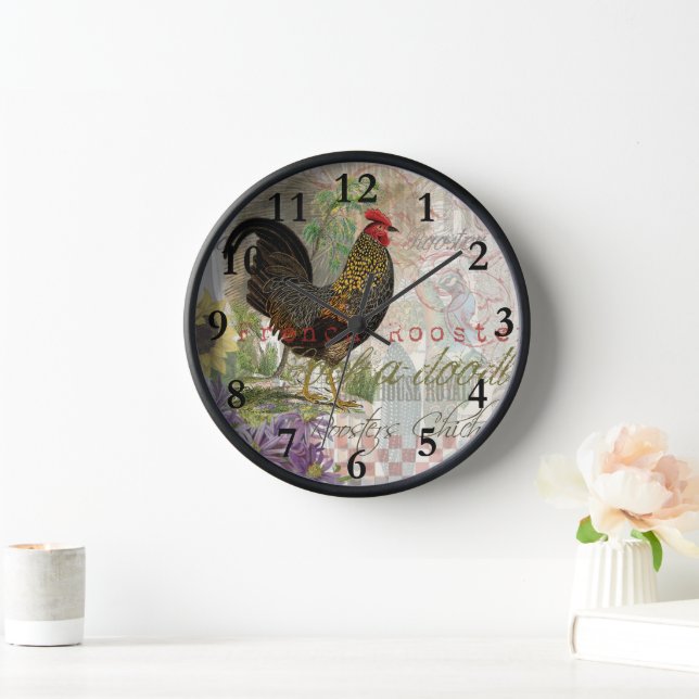 Reloj Mascota de la granja de galerías de arte de cosech (Hogar)