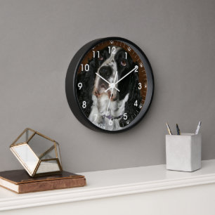 Reloj Mascota Español Springer en inglés