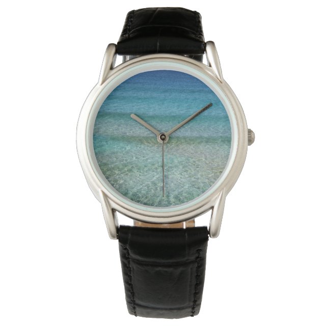 Reloj masculino de las olas oceánicas (Anverso)