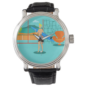 Reloj masculino de Retro Surfer Dude