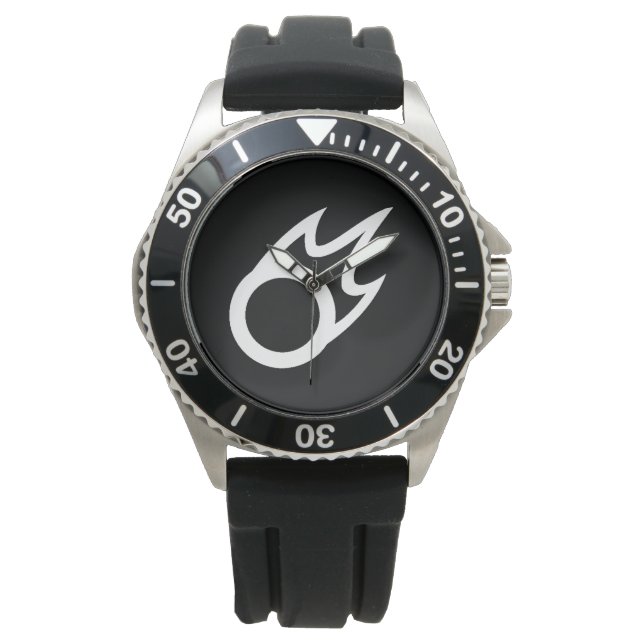 Reloj masculino (mago negro) (Anverso)
