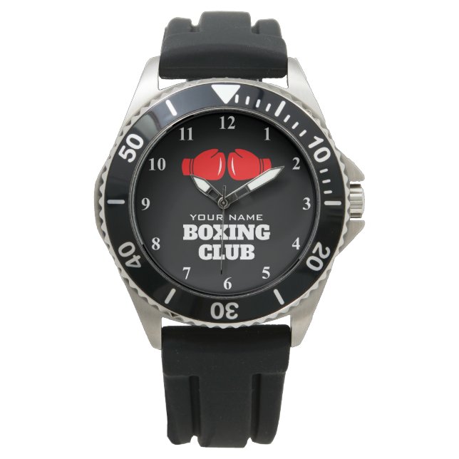 Reloj masculino personalizado con logo de guante d (Anverso)