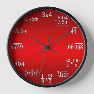 Reloj Matemáticas