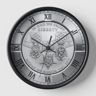 Reloj Medalla De Honor Conmemorativo De Plata Dólar ~ * 