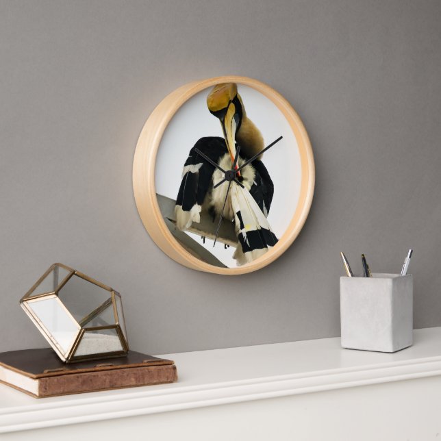 Reloj Meeting with the Great Hornbill:Icon of Phnom Penh (Oficina)