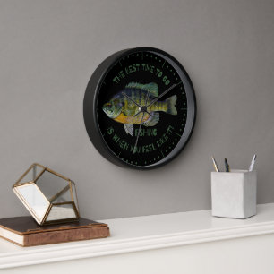 Reloj Mejor Momento Para Ir A Pescar Gill Azul