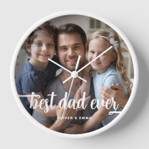 Reloj Mejor Papá del Mundo Guión Día del Padre Foto