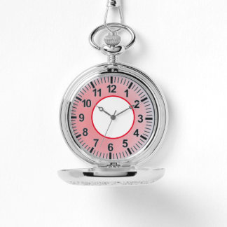 Reloj metálico con estilo colorido