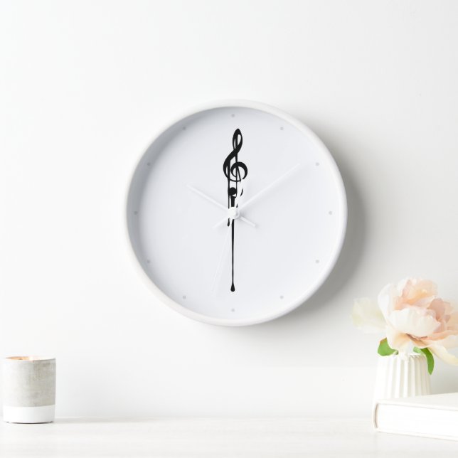 Reloj Mezcla del árbol blanco Clef White (Hogar)