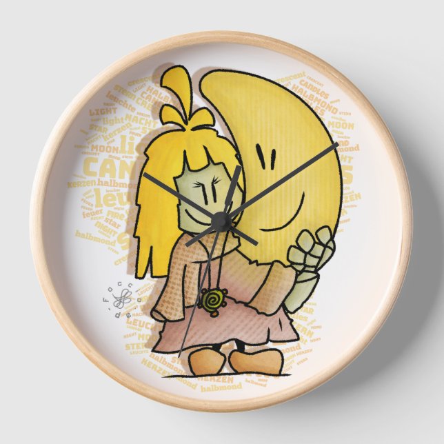 Reloj Micol hält den Mond fest (Anverso)