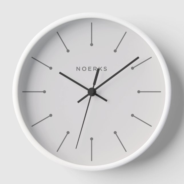 Reloj Mínimo Noirva (Anverso)