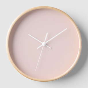Reloj moda elegante de color rosa sólido sólido negro mi