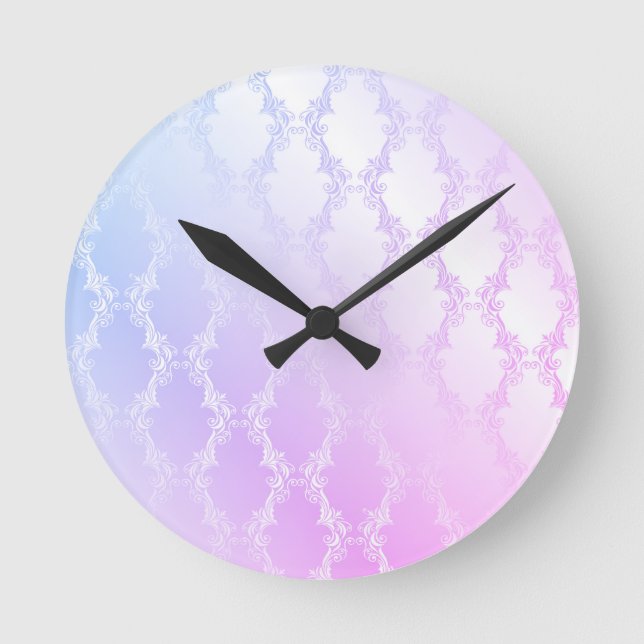 reloj moderno de arco iris (Anverso)