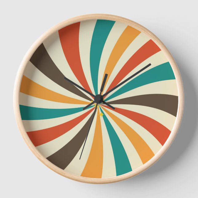 Reloj moderno de pared decorativo - Elegante acent (Anverso)