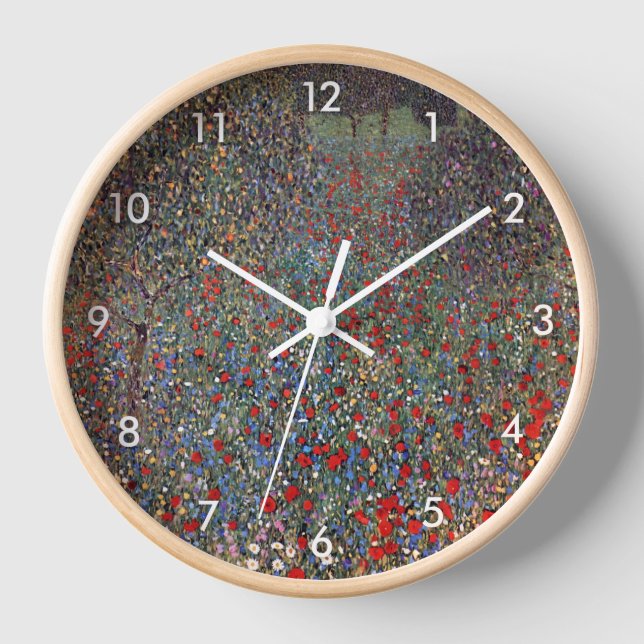 Reloj Mohnfeld, Gustav Klimt (Anverso)