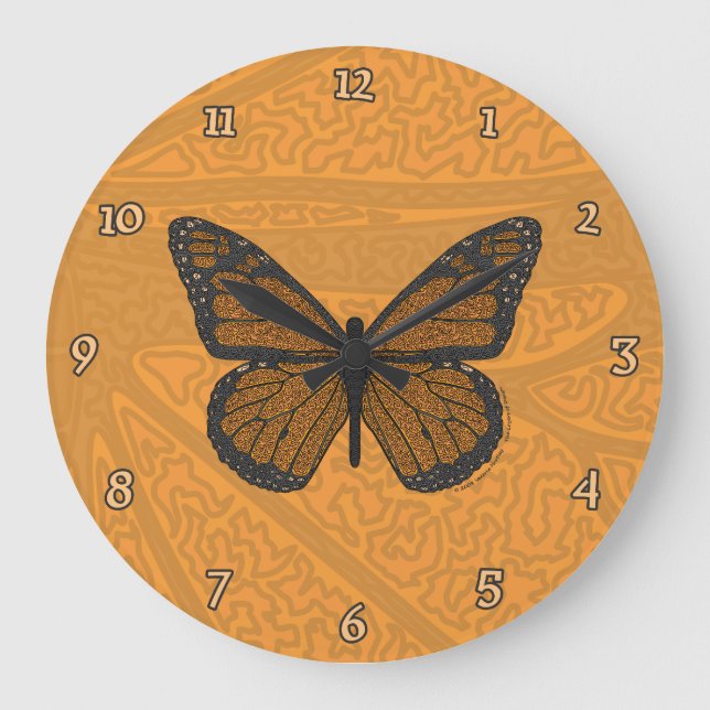 Reloj monarca con perro (Anverso)
