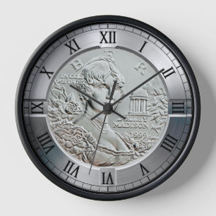Reloj Moneda conmemorativa Dolley Madison 1999 ~
