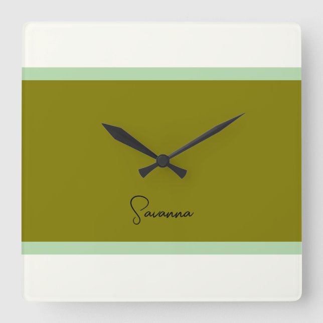 Reloj monográfico moderno (Anverso)