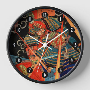 RELOJ MONSTRUO DE LUCHA EN SAMURAI