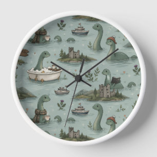 Reloj Monstruo del Lago Ness 