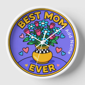 Reloj Mother's Day 10" Round Wall Clock