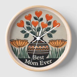 Reloj Mother's Day 10" Round Wall Clock