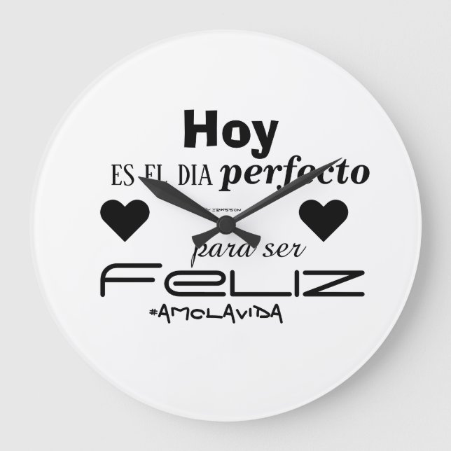 Reloj motivacional (Anverso)