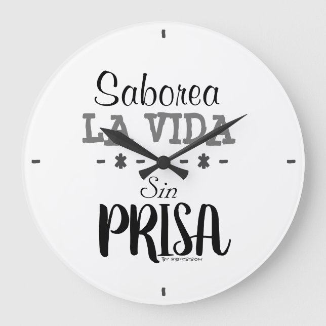 Reloj motivacional (Anverso)