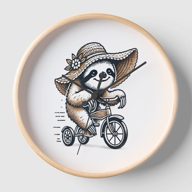 Reloj Motociclismo de eslogan (Anverso)