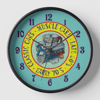 RELOJ MOTOR DE COCHE DE ESTILO RETRO