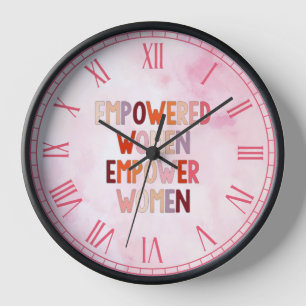 Reloj Mujeres Empoderadas Empoderan a Mujeres
