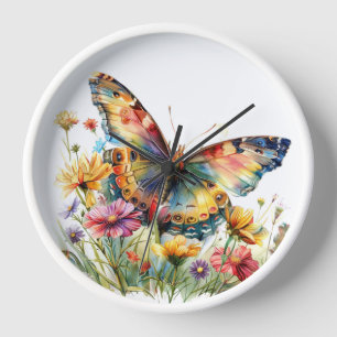 Reloj Muro de la mariposa