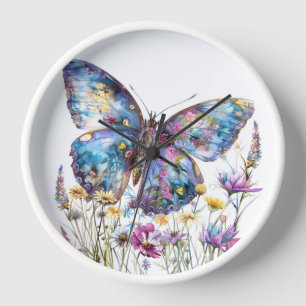Reloj Muro de la mariposa