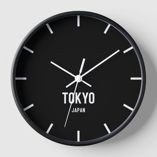 Reloj Muro de la sala de prensa de Tokyo Time Zone (Anverso)
